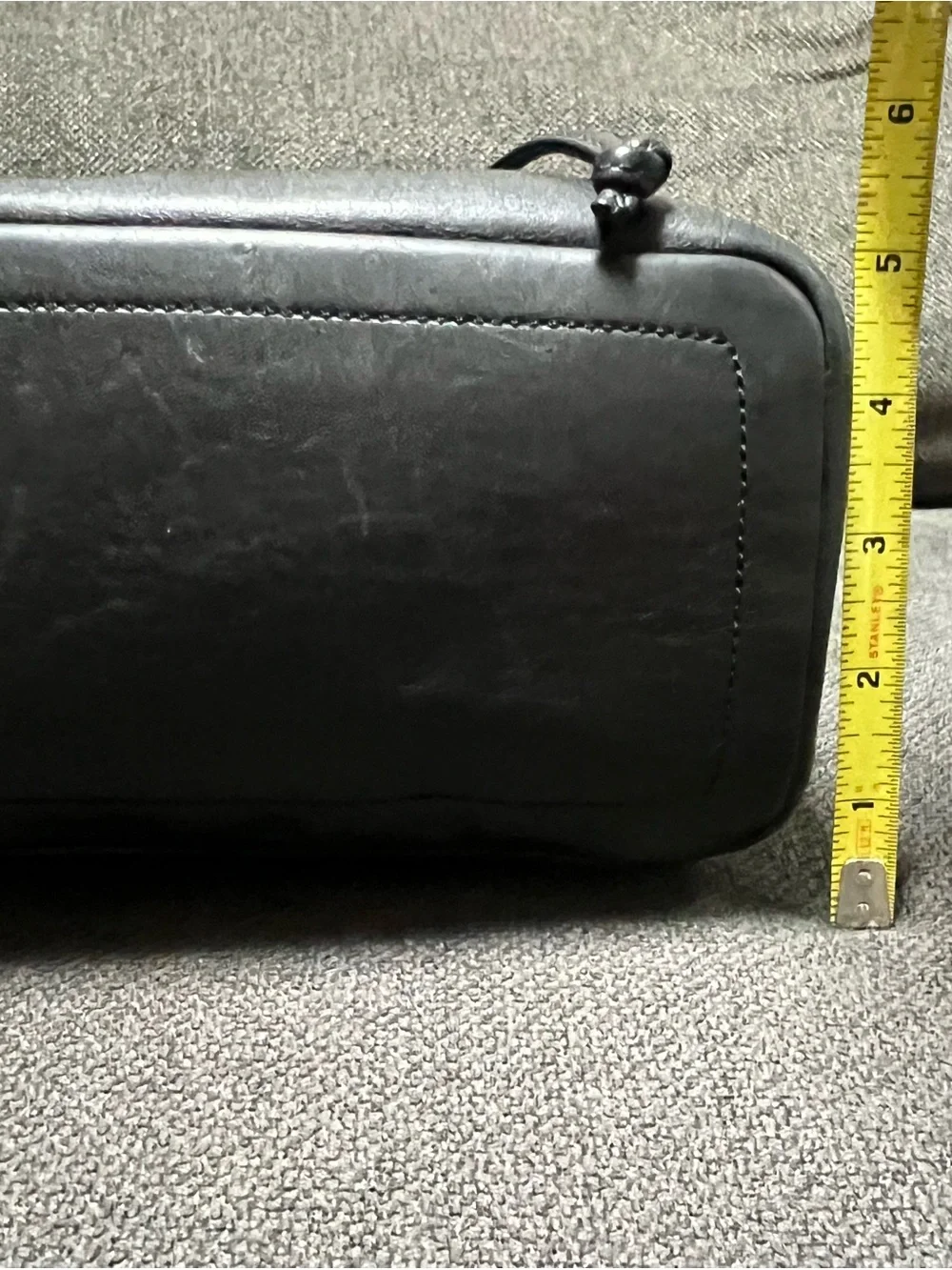 EXCELLENT CONDITION Coach Black Leather DayPack Back pack - Authentic! - Picture 10 of 12